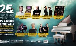 Antalya'nın çeyrek asra ulaşan piyano festivali başlıyor