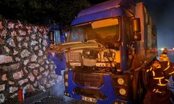 Erken müdahale kamyonu yanmaktan kurtardı