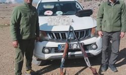 Kaçak avcılık yapan 4 kişi hakkında idari işlem