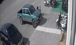 Manavgat'ta otomobiller çapıştı