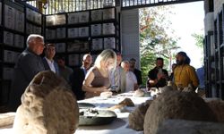 Rektör Özkan, Patara Antik Kenti'nde incelemelerde bulundu