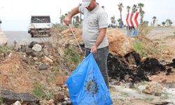Temizlik seferberliği; 80 çuval çöp toplandı