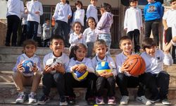 Büyükşehir'den geleceğin sporcularına malzeme desteği