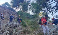 Dağda mahsur kalan Nazmi Çöl'ü AFAD kurtardı