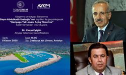 Gazipaşa Yat Limanı yarın törenle açılıyor: Bakan Uraloğlu geliyor