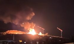 Kamyonet yanarak kullanılamaz hale geldi