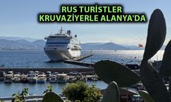 Alanya'ya 616 turisti şehre geldi