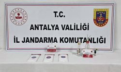 Antalya'da 1 kilo 210 gram metamfetamin ele geçirildi