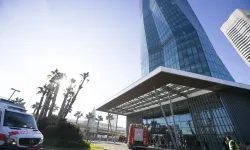 47 katlı binada nefes kesen tatbikat