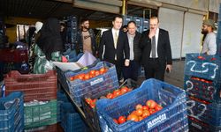 Alanya Kaymakamı Payallar Hali'nde esnafla buluştu