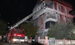 Apartmanda yangın paniği