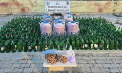 402 litre kaçak içki ele geçirildi