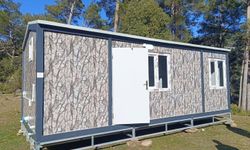 Antalya'da Ayşe teyzeye konteyner ev