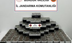 Jandarmadan kaçan sigara operasyonu