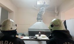 Temizlenmeyen bacadaki yangın korkuttu