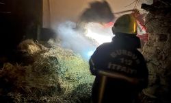 Yangında 2 bin balya saman zarar gördü