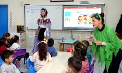 Alanya'da minik öğrencilere hijyen eğitimi