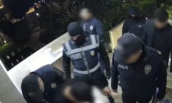 Antalya'da 'sahte polis' operasyonu kamerada