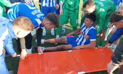 Amatör küme maçında gerginlik