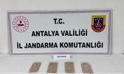 Antalya'da jandarmadan uyuşturucu operasyonu: 2 gözaltı