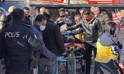 Antalya'da kendini kilitlediği iş yerini ateşe verdi