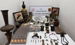 Antalya'da tarihi eser operasyonu