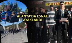 Alanya İncekum esnafı isyan etti: Kavşak kapatıldı, ticaret durdu!