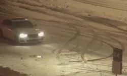 Drift yapan sürücülere Jandarma müdahalesi