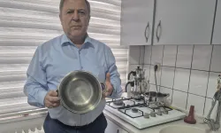 Emeklilerin hali için tencereyi gösterdi