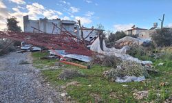 Hortumun neden olduğu zarar, gün ağardığında ortaya çıktı