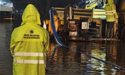 Kepez Belediyesi sağanağa karşı 7 gün 24 saat teyakkuzda