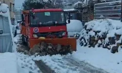 Kar yağışına karşı teyakkuzda