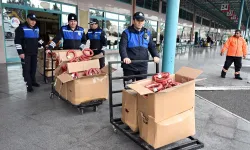 Otobüslerde sağlıksız gıda sevkiyatına geçit yok