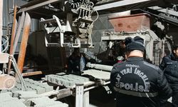 Parke üretim atölyesinde iş kazası