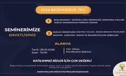 Bağımlılıkla mücadelede farkındalık semineri Alanya'da