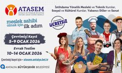ATASEM’de ikinci dönem kayıtları başlıyor