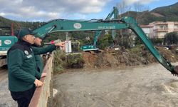 Alanya Dim Çayı'nda taşkın riski devam ediyor