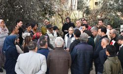 Alanya'da Ak Parti Milletvekilleri incelemede bulundu