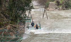 Alanya Dim Barajı'ndan su tahliyesi