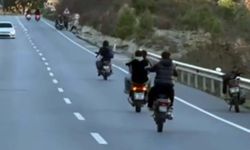 Alanya'da trafiği tehlikeye düşüren ehliyetsiz motosikletlilere ceza