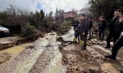 Aşırı yağışlar 4 köyde hasara neden oldu
