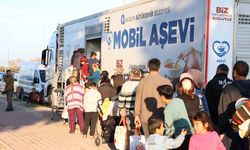 Mobil Aşevi iftarda mahalle mahalle dolaşıyor