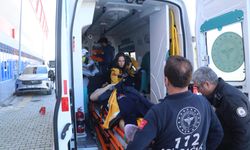Rakibiyle çarpışan hentbolcu hastaneye götürüldü