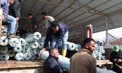 Antalya Büyükşehir'den üreticiye sera naylonu desteği