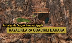 Koruma altındaki falezlerde 'kaçak baraka' işgali