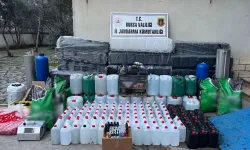 Kaçak ve sahte alkol üretim tesisine operasyon