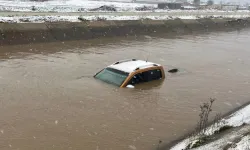 Kanala uçan otomobilin sürücüsünün cansız bedeni bulundu
