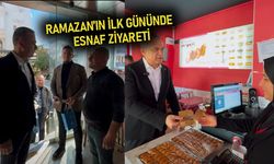 Ak Parti Alanya Ramazan'ın ilk gününde esnafı ziyaret etti