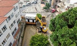 Alanya'da yağış sonrası hasarlar gideriliyor