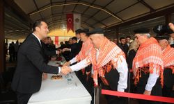 Alanya’da geleneksel bayramlaşma töreni düzenlendi